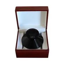 LP Виниловый проигрыватель Проигрыватели виниловых дисков металлический диск выделенный вес/зажим проигрывателя вибрации сбалансированный с деревянной посылка коробка T1098