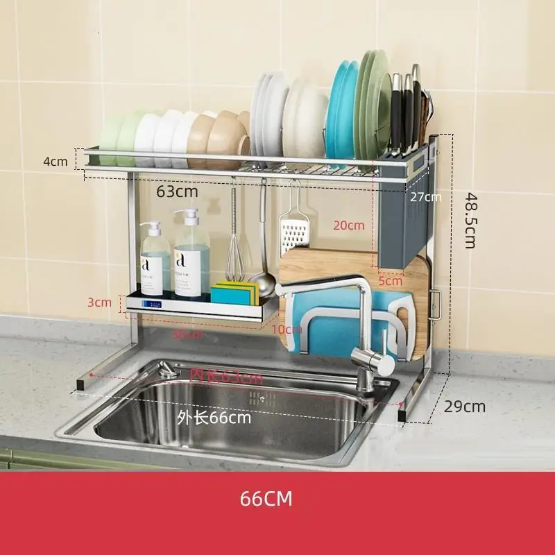 Almacenamiento принадлежности Cosas De Cosina раковина из нержавеющей стали Органайзер Cozinha Cocina кухонный шкаф-органайзер для кухни - Цвет: Number 9