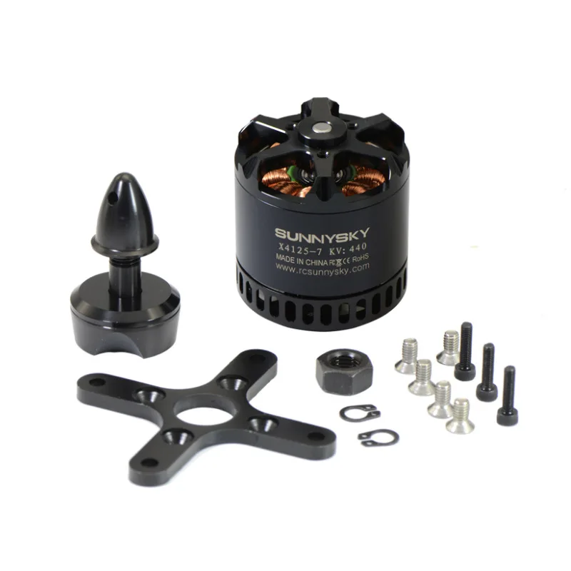 X4125 Motor Model Airplane Fixed-Wing Aircraft Power Motor Model Brushless Rotor