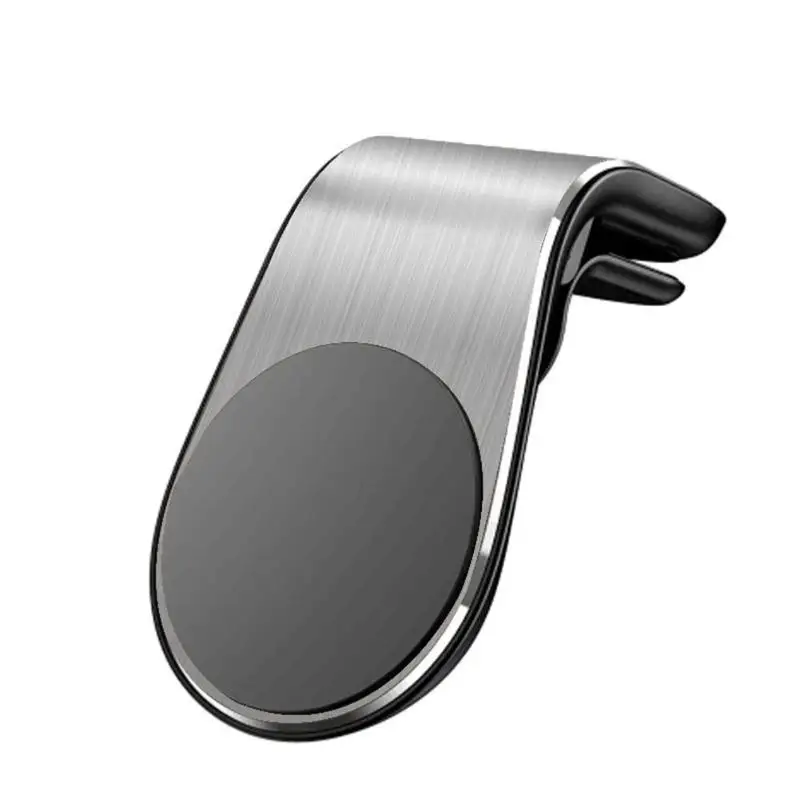 Металлический магнитный автомобильный держатель для телефона Rock iPhone Samsung Xiaomi 360