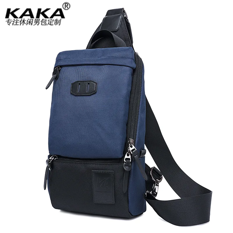

Korean-style Sports Waist Pack Men's Fashion Outdoor Canvas Fashion Sports Bag Chest Pack Summer Casual Fashion Bag Outdoor Bag