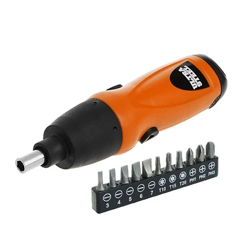 

New 6V Electric Screwdriver Battery Operated Cordless Screwdriver Drill Tool