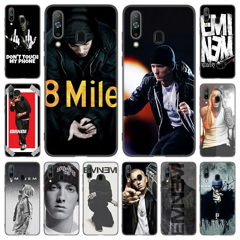 Чехол Rapper Eminem для Samsung Galaxy A01 A03 Core A10 A20 A30 A50 S A20E A40 A41 A51 5G A5 2017 A6 A8 Plus A7 A9 2018 чехол |