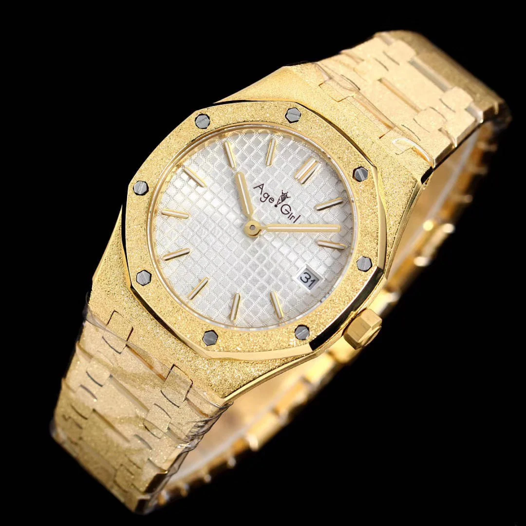 Famous Brand New Women Lady Watch Sport Sapphire Matte Stainless Steel Luminous Watches Royal Oaks