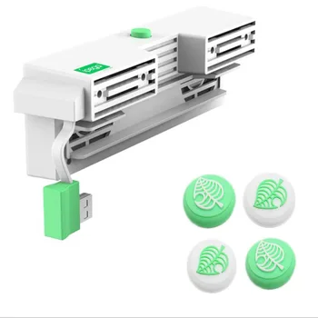 

Nintend Switch Cooling Fan External USB Power with 2 5000RPM Fans Super Turbo Temperature Cooler Fan Stand For Nintendo Switch