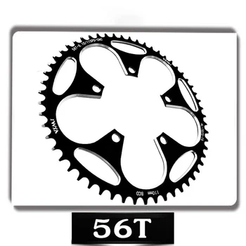 

Bike Bicycle Positive & Negative Teeth 110BCD Chain Ring W/ Nails 50 52 54 56 58