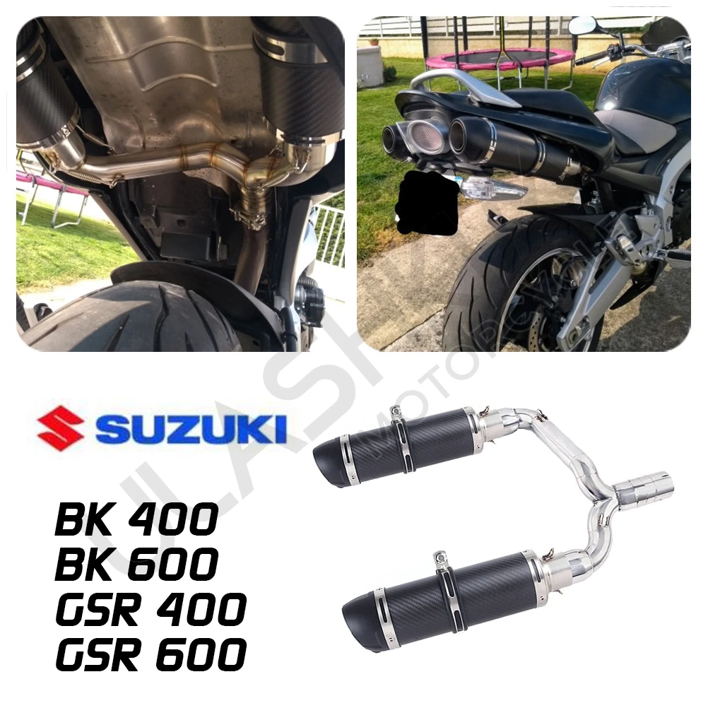 Pour Suzuki GSR400 600 BK400 600 Haute Qualité Moto Acier