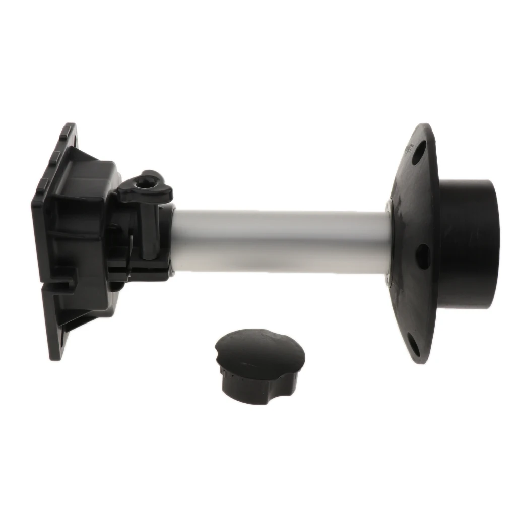 Height Adjustable Boat Seat Pedestal- W/ Alloy Seat Base- Anodized Aluminum Post