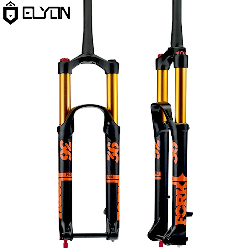 Front Mtb Fork 29 27.5inch 160mm Travel Tapered Tube Aluminum Alloy Air