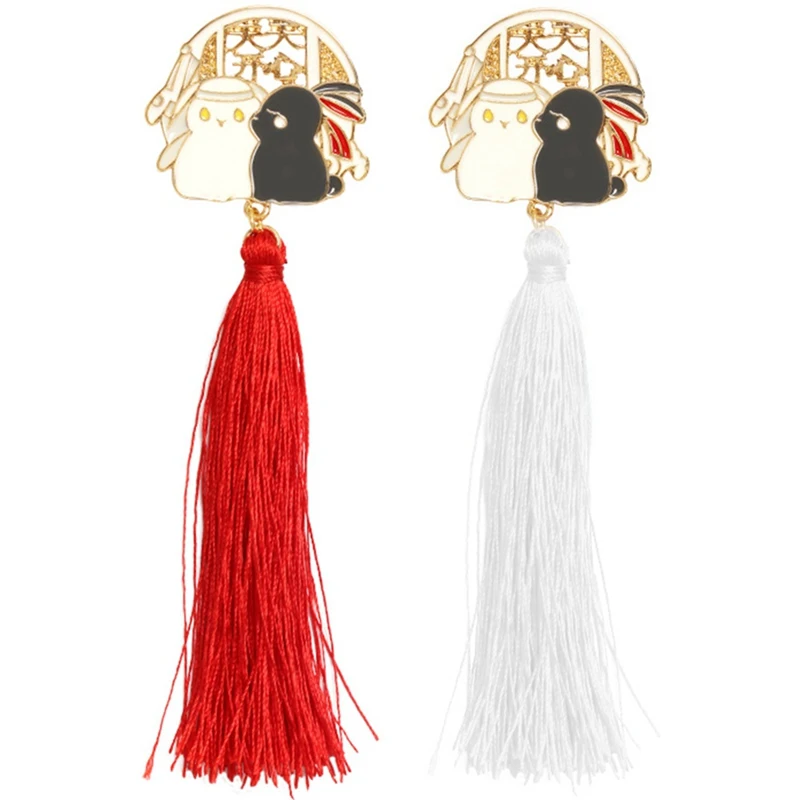 Значок Grandmaster Of Demonic Chen Qingling Wei Wuxian милый мультяшный кролик ветряная мельница