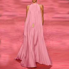 

Summer Maxi Long Dress 2022 VONDA Bohemian Long Maxi Dress Sexy Beach Sundress Casaul Sleeveless Vestido Robes Longue Oversized