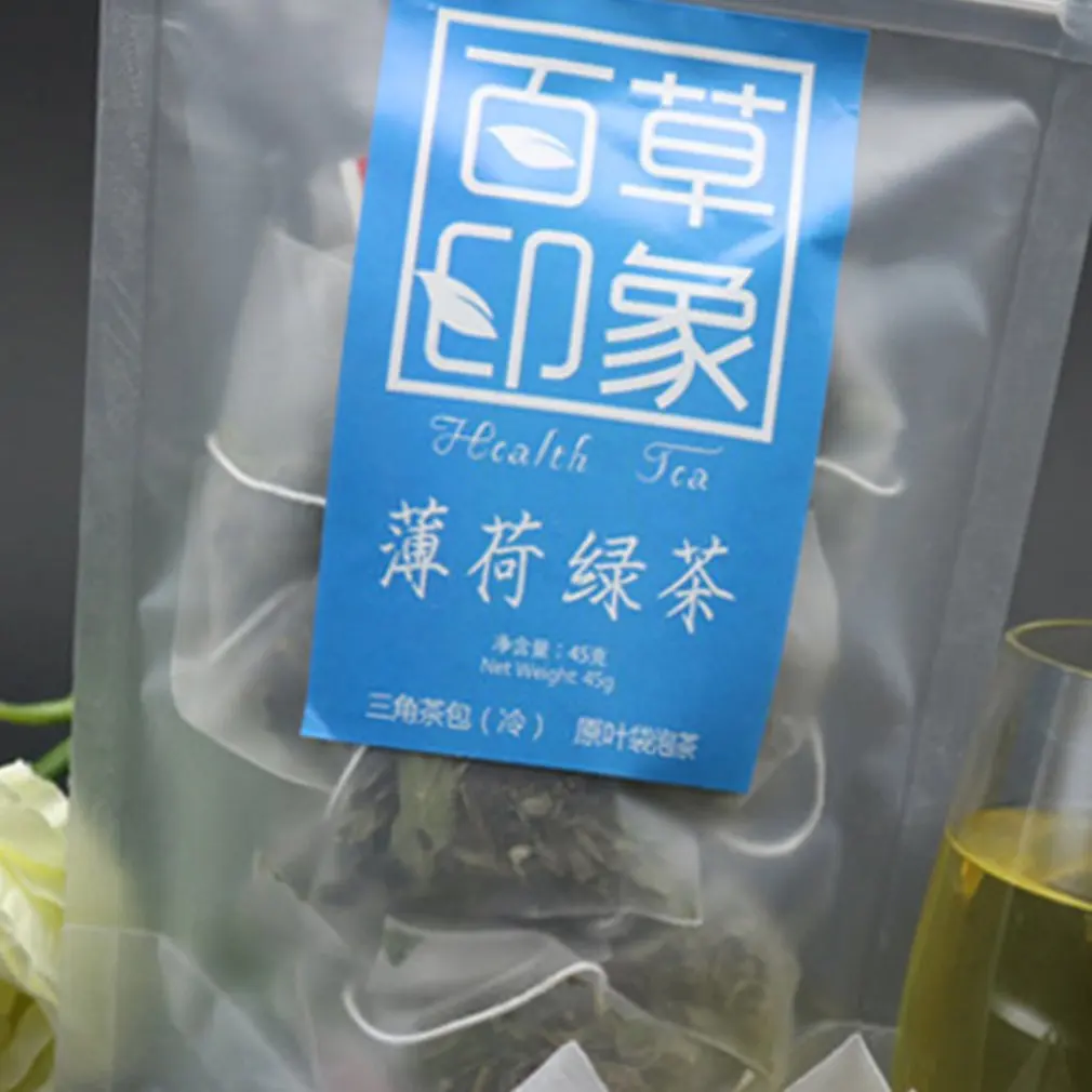Мятный зеленый чайный набор, Цветочный Фруктовый чай, зеленый безопасный для здоровья