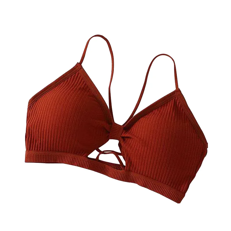 Women Lingerie Bra Women Tube Tops Women Tube Top Bralette Female Underwear Sexy Sling Tops Bra Girl Comfort Underwear Push Up Bra Gathered T-Back Sports