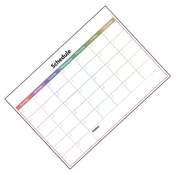

Useful Daily Planner Tool Magnetic Message Board Note Board Fridge Magnet Erasable Reminding Board Home Supply for Home Office W