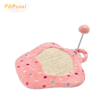 

Cat Scratches Board Pet Kitten Wall Corner Scratching Mat Post Tree Scratcher Sisal Hemp Kitty Pet Plush Flying Toys