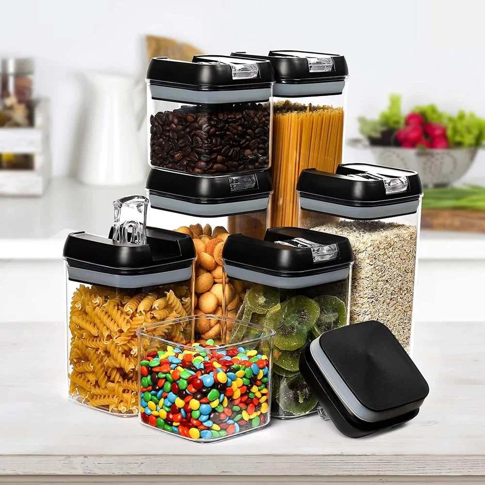 1PC Airtight Food Storage Containers with Lids, Large Pantry Organization  and Storage for Bulk Food Dry Food Cereal, Plastic Food Storage Containers