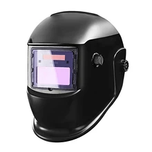 Black Auto Darkening Solar Welding Helmet Welder Lens Grinding Mask New Protecter Welding Masks for TIG MIG MMA High Quality