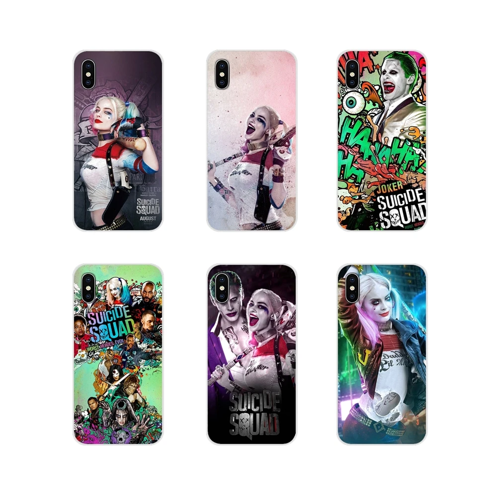 Для Huawei Mate Honor 4C 5C 5X 6X 7 7A 7C 8 9 10 8C 8X 20 Lite Pro Harley Quinn аксессуары для отряда самоубийц