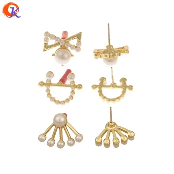 

Cordial Design 50Pcs Fashion Earrings Stud/Imitation Pearl/DIY Jewelry Making/Hand Made/Earring Findings/Jewelry Accessories