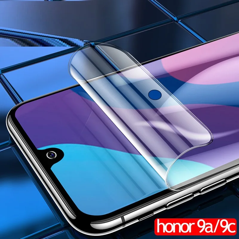 Мягкий гидрогель пленка для Honor 9 В 9c Экран протектор Honor 9c Передняя пленка honor-9c защитных плёнок honor9c не Стекло