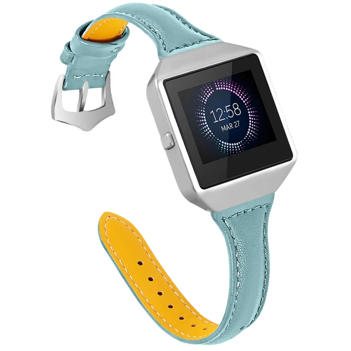Кожаный ремешок для часов на замену браслет ремень для FitbitBlaze Смарт часы VDX99