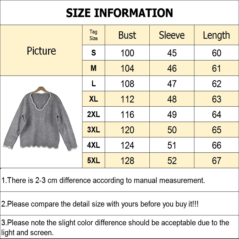 Женский вязаный свитер, зимний модный джемпер с v-образным вырезом и длинным рукавом, Женский пуловер, s, сексуальный, 5XL размера плюс, свободный женский свитер, топы