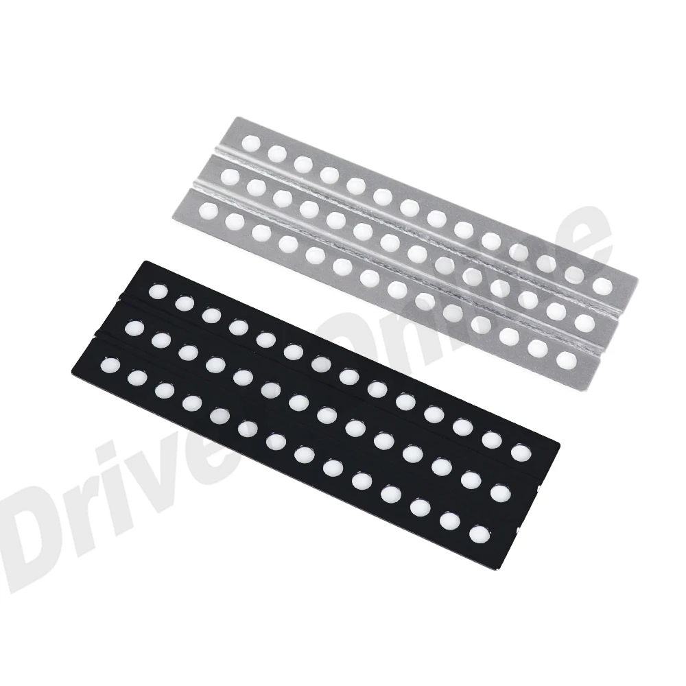 2Pcs Rc Car Decoration Metal Sand Ladder Recovery Board Per 1/10 Rc Crawler Axial Scx10 Trx4 Tamiya Cc01 D90 D110 Tf2