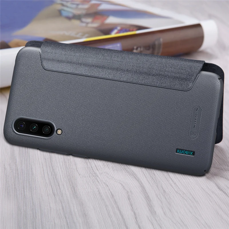 NILLKIN для Xiaomi mi CC9 CC9e чехол для mi A3 чехол из искусственной кожи+ Жесткий ПК откидная крышка для Xiaomi mi CC 9 9e чехол противоударный
