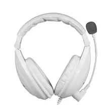 Регулируемая стереогарнитура музыкальный игровой микрофон наушники 3,5 мм для ПК ноутбука компьютера