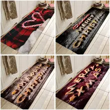 Рождество ковры и коврики Рождество коврики для Спальня Гостиная коврик для кухни, ванной, Противоскользящие коврики