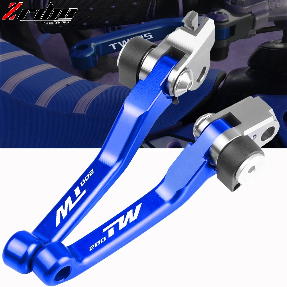 

For YAMAHA TW200 TW 2000 2001 2002 2003 2004 2005-2017 CNC Motorcycle Dirt Pit Bike Motocross Pivot Brake Clutch Levers TW125