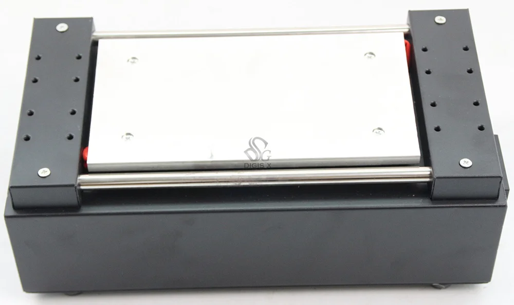 UYUE 948 7 дюймов черный металл сенсорный Стекло Панель Экран сепаратор для мобильного телефона из закаленного стекла ЖК-дисплей ручной инструмент для ремонта Разделение машина Тип зажима