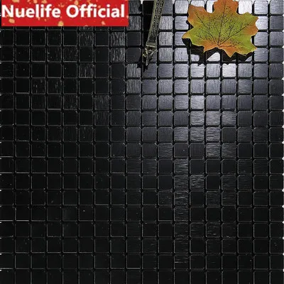 Nuelife 4 шт. самоклеющиеся 3d металлические мозаичные обои для стен, водостойкие анти-мягкие наклейки для спальни и пола - Цвет: V