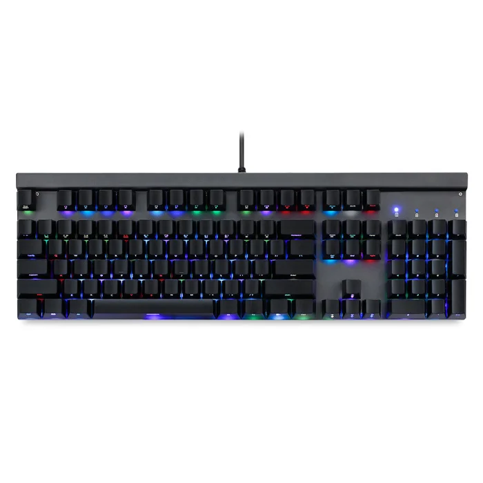 Механическая игровая клавиатура RGB с подсветкой 104 клавиш Outemu переключатель клавиатуры для ПК ноутбука EM88