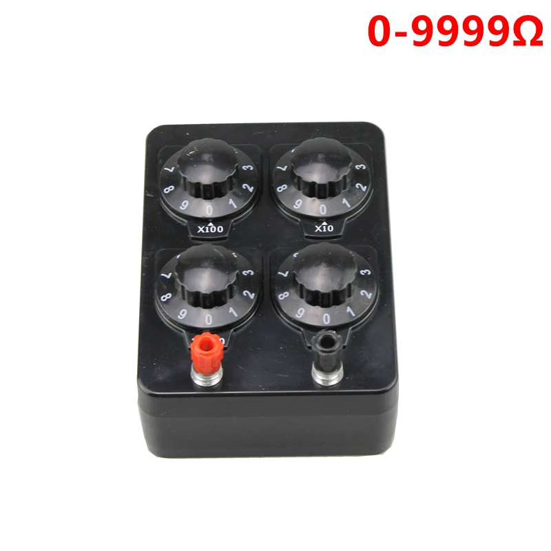 

Resistance Box Precision Variable Decade Resistor Resistance Box 0-9999 ohm