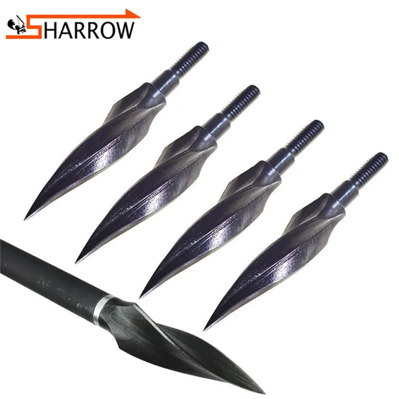 5/10pcs Archery 150gr Traditional Arrowhead Black/silver Insert Rotating Blade Broadheads 8#32 Thread For Bow Hunting Shooting 10pcs 33 hy15 metal blank uncut flip kd vvdi remote key blade for hyundai sonata nf elantra kia k2 k3 santafe