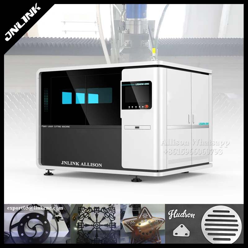 Высокая скорость и высокое качество закрытый cnc Малый волоконный лазерный станок