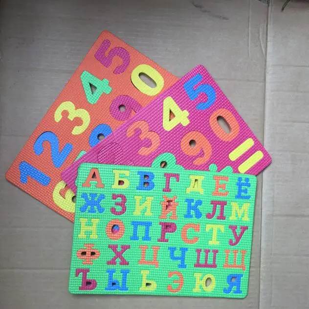 kids foam letters