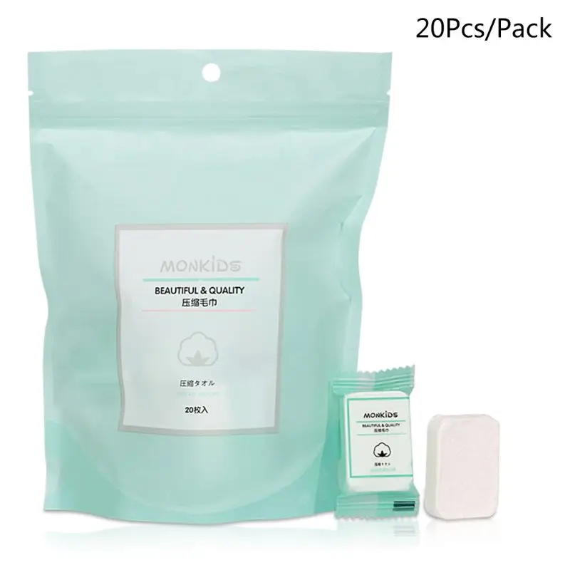 

20/50pcs Portable Travel Cotton Compressed Towel Expandable Mini Face Care Healthy Magic Towels for Outdoor Sports