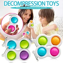Em Estoque Controlador de Placa De Pressão Apaziguador Do Esforço Criativo Crianças Brinquedo Adulto Covinha Covinha Fidget Brinquedos Descompressão Presente антистресс