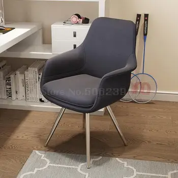 

Modern Simple Rotating Computer Chair Household Fleece Art Chair, Desk Chair, Electric Competitive Chair And Study Chair