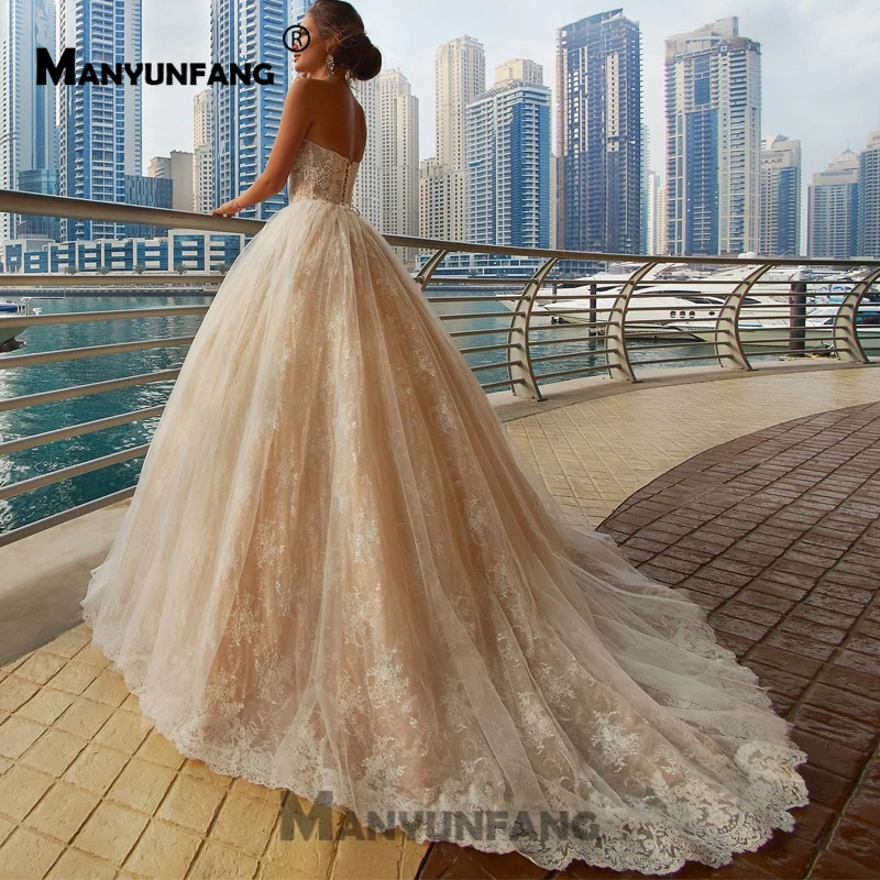 Полностью вышитое кружевное свадебное платье с милым вырезом Vestido De Noiva Curto, кружевное платье, свадебное платье в стиле бохо