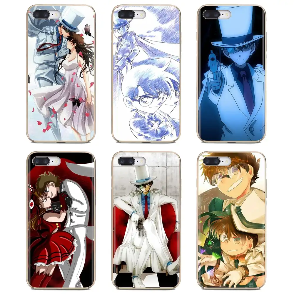 マジック怪盗キッド怪盗アニメ魅 M6 M5 M6s M5s M2 M3 M3s 注 Mx6 M6t 6 5 プロプラス U 良いシリコーン電話ケース 電話用緩衝材 Aliexpress