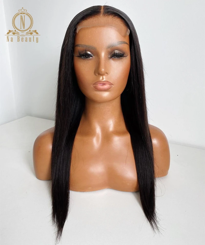 straight human hair wig for black women 7(1)