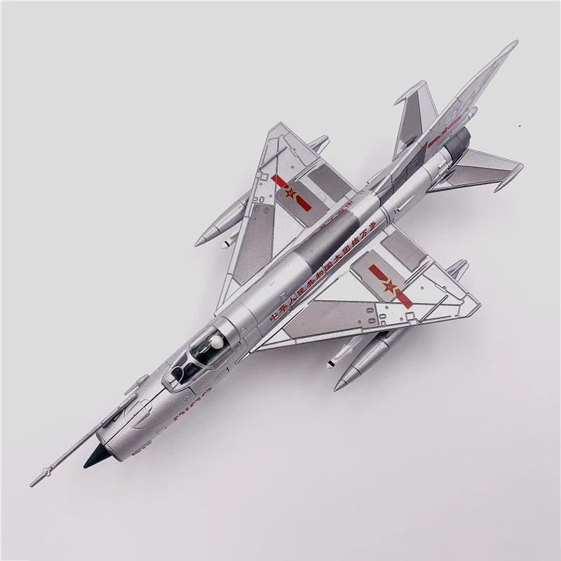 Caixa de Brinquedo Modelo de Fighter Ornamento com Base de Liga de Avião para Brinquedo Lembrancinha e Exposição Fundido 7 Mig 21 Colecionável 1 - 72 j 4 Carrinhos de brinquedo e de metal
