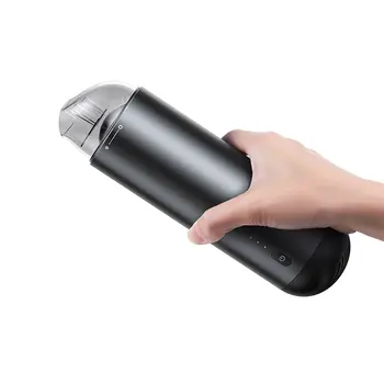 

1 Set Car Use Space Aircraft Alloy Mini Capsule Wireless Car Vacuum Cleaner Home High Power Charging Type