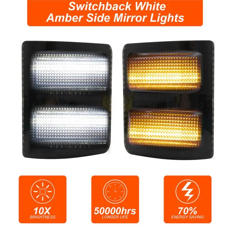 2 шт. боковая горки маркер и указатель поворота светильник для 08-16 Ford F250 F350 F450 F550