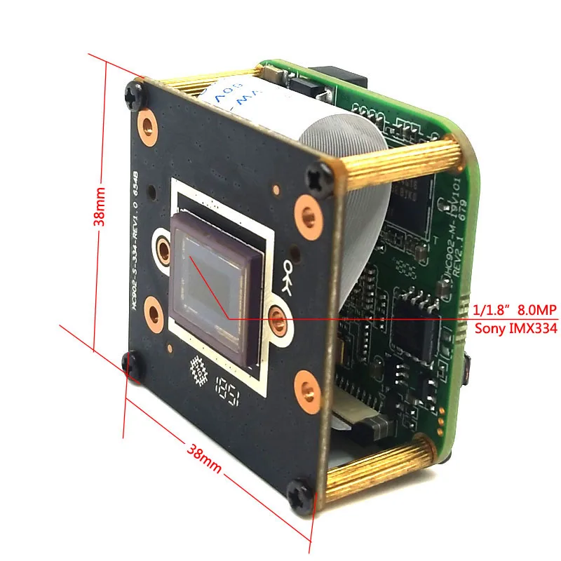 CCDCAM H.265 8MP SONY IMX334 Hisilicon 3516AV200 4X HD сетевой модуль для камеры с автофокусом для PTZ использования камеры