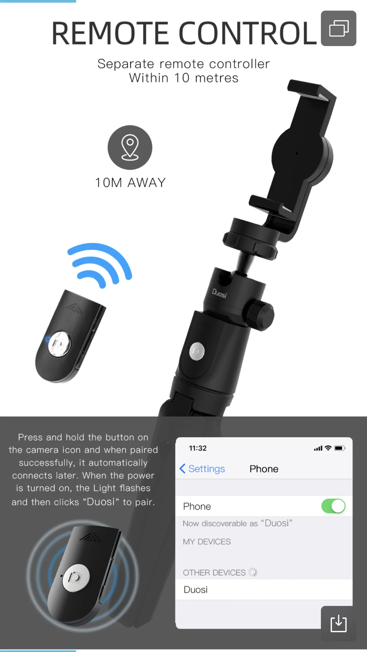 Аксессуары для телефона селфи палочки штатив GoPro bluetooth стабилизатор сплав затвора дистанционного управления для iphone huawei xiaomi селфи палка