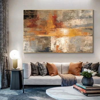 Stampe su tela astratte da parete Dipinti moderni su tela sul muro Immagini su tela Decorazione da parete per l'arredamento del soggiorno